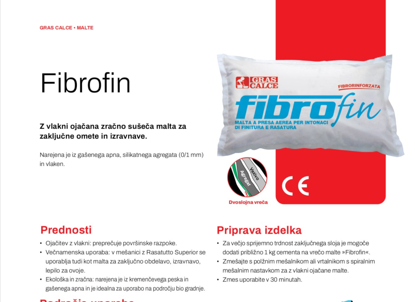 Tehnični list Fibrofin